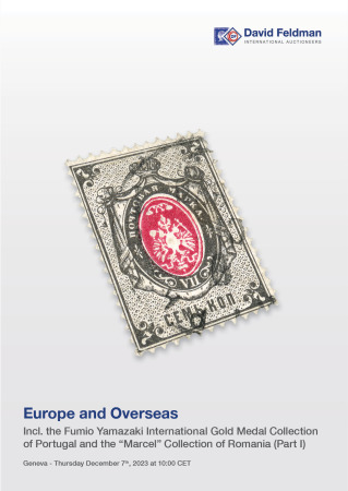 Stamp Auction Catalogue - Europe and Overseas - December 2023