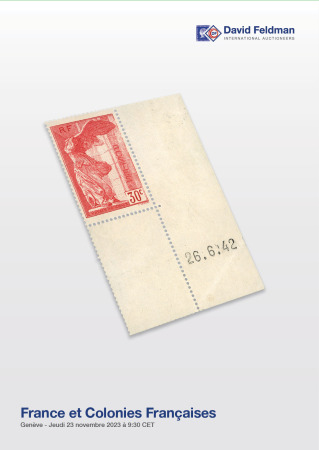 Stamp Auction catalogue - France & colonies - November 2023