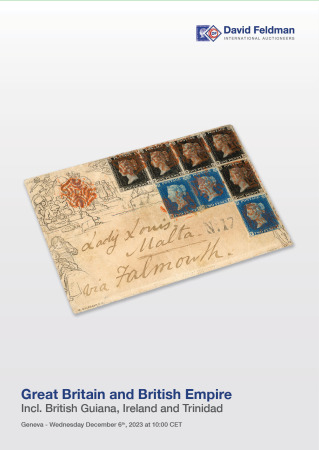 Stamp Auction catalogue - Great Britain & British Empire - December 2023