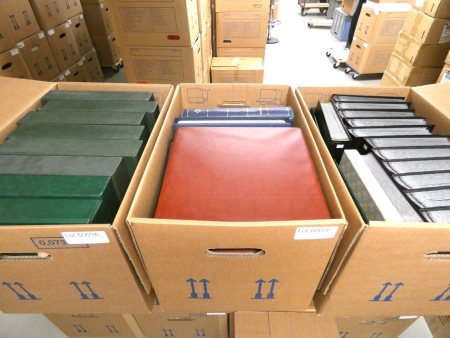 1872-2015, Assembly of collections in 3 removal boxes including GDR complete mint n.h. and used collection