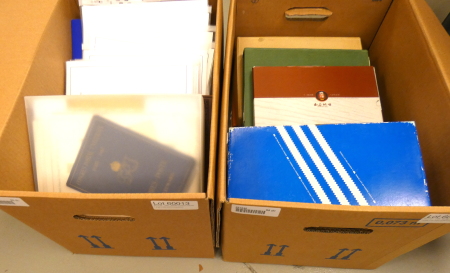 1850-2000s, mixed collection in 2 large boxes