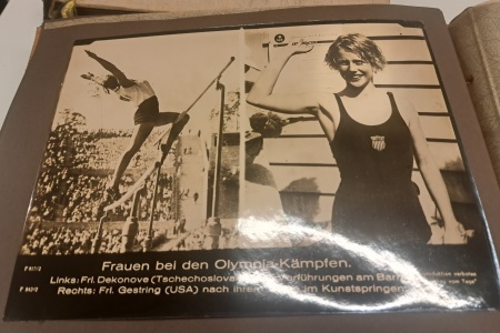 Lot 20140 - 1936 Berlin, two photo albums and both volumes